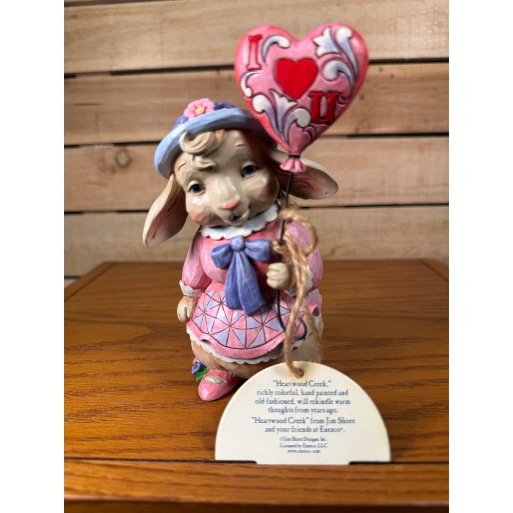 Jim Shore Love Is in the Air Bunny Rabbit Figurine 4054533 Heartwood Creek